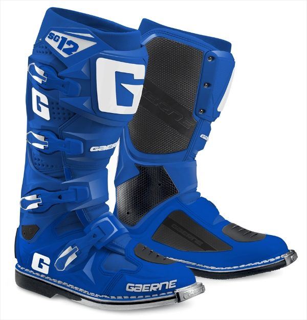 Gaerne SG12 Motocross Boots Blue
